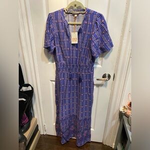 Beautiful purple midi dress